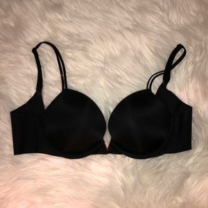 Victoria's Secret black push up bra